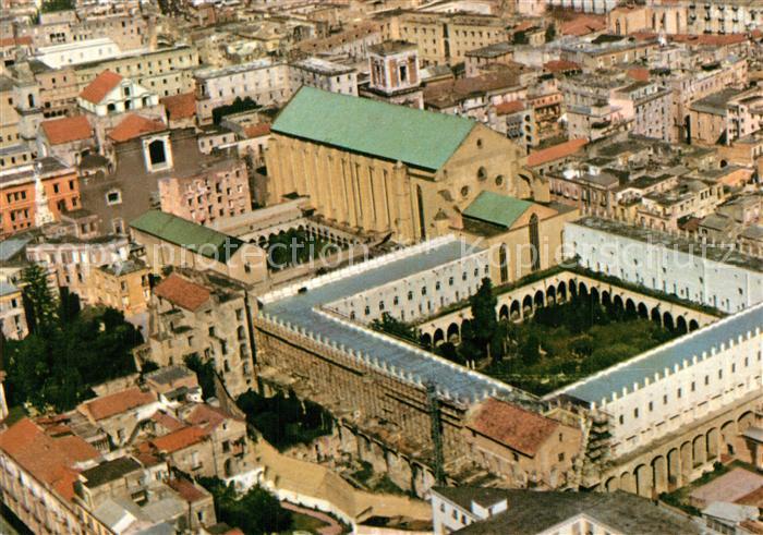 Napoli Neapel Fliegeraufnahme Monastero di Santa Chiara