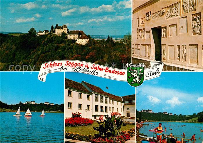 Leibnitz Schloss Seggau Sulm Badesee