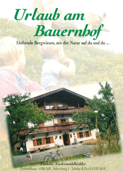 Soell Tirol Urlaub am Bauernhof