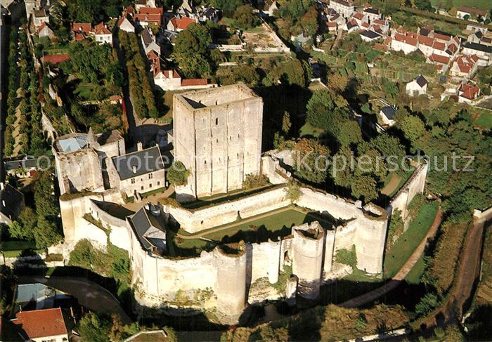 Loches Indre et Loire Fliegeraufnahme