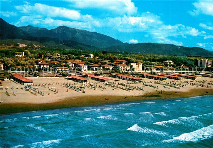 Marina di Pietrasanta Fliegeraufnahme