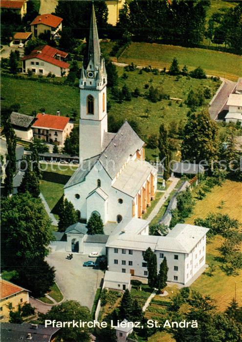 St Andrae Fliegeraufnahme Pfarrkirche Lienz