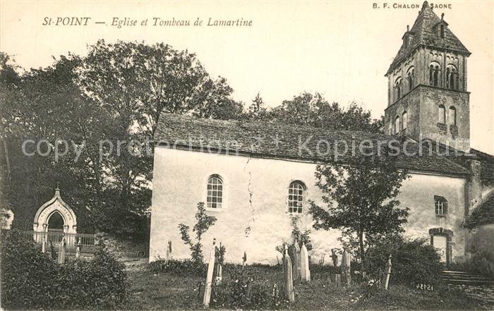 Saint-Point Eglise et Tombeau de Lamartine