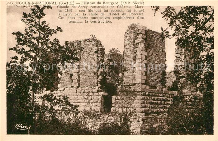 Saint-Gengoux-le-National Chateau du Bourgeot