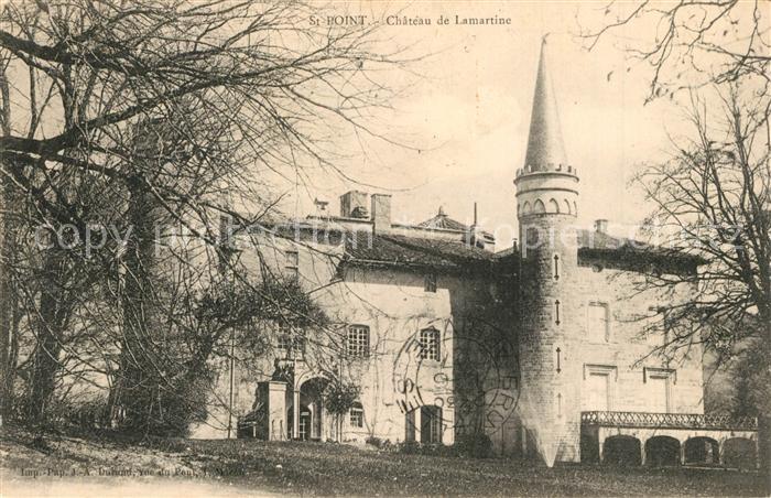 Saint-Point Chateau de Lamartine