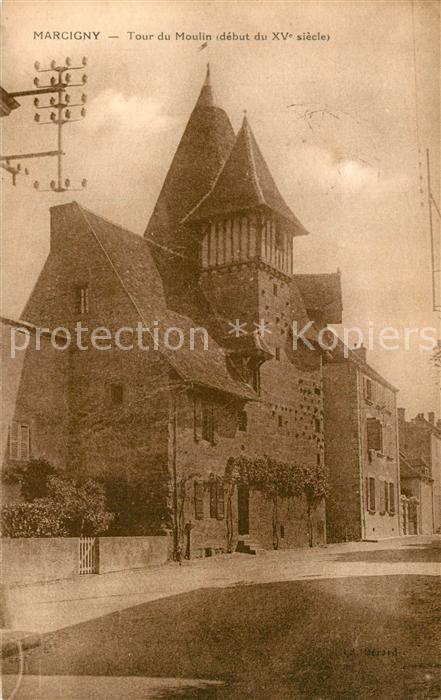 Marcigny Tour du Moulin