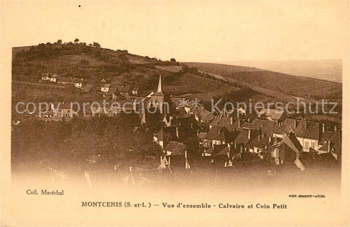 Montcenis Vue d_ensemble Calvaire et Coint Petit