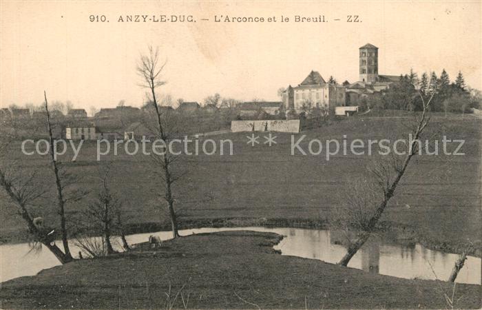 Anzy-le-Duc Arconce et le Breuil