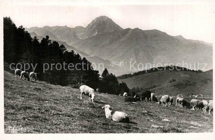 Col d Aspin Vue sur le Pic du Midi de Bigorre Pyrénées