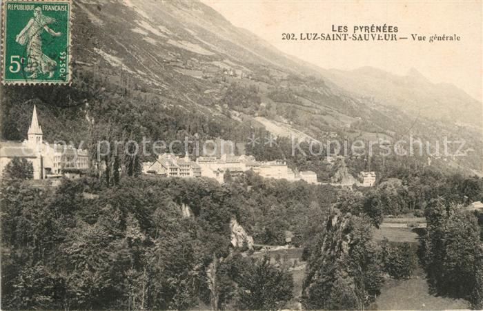 Luz-Saint-Sauveur Hautes Pyrenees Vue Generale
