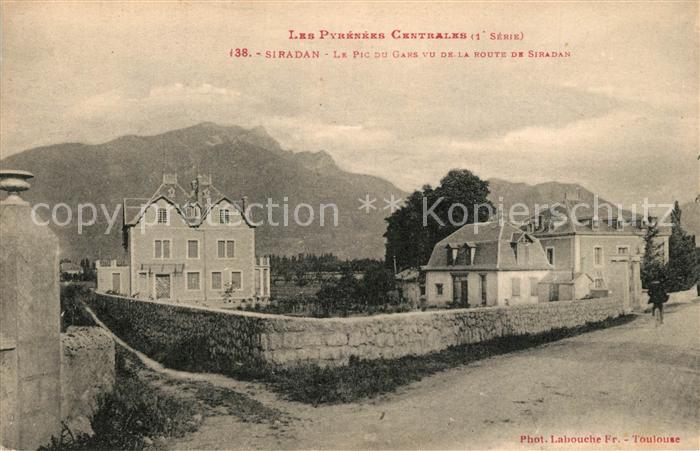 Siradan Pic du Gars vu de la Route de Siradan