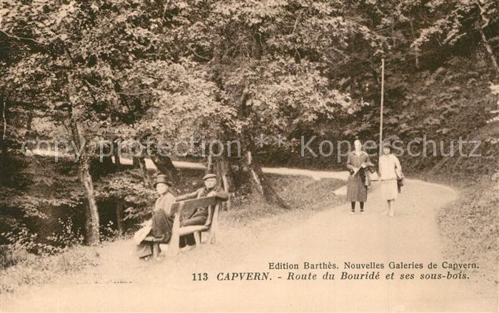 Capvern Route du Bouridé et ses sous bois