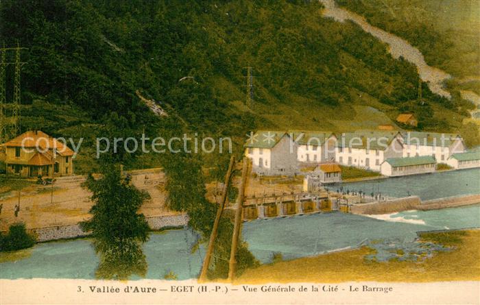 Eget Vue Generale de la Cité le barrage