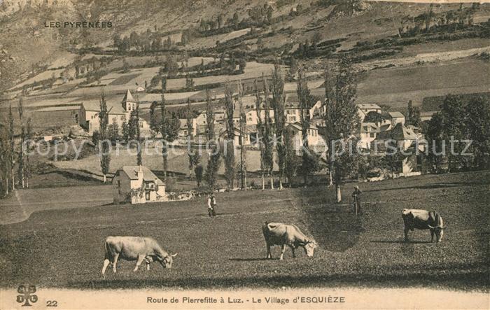 Esquieze-Sere Panorama Route de Pierrefitte a Luz