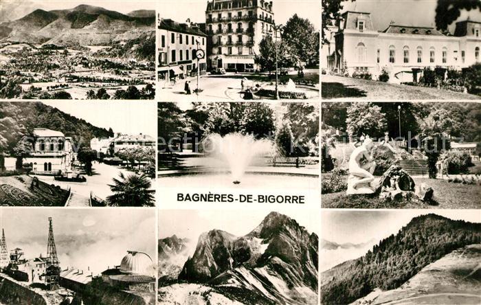 Bagneres-de-Bigorre Vue Generale Coustous Casino Esplanade des Thermes Parc Rond