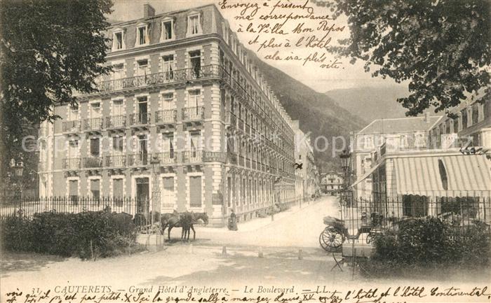 Cauterets Grand Hotel d Angleterre