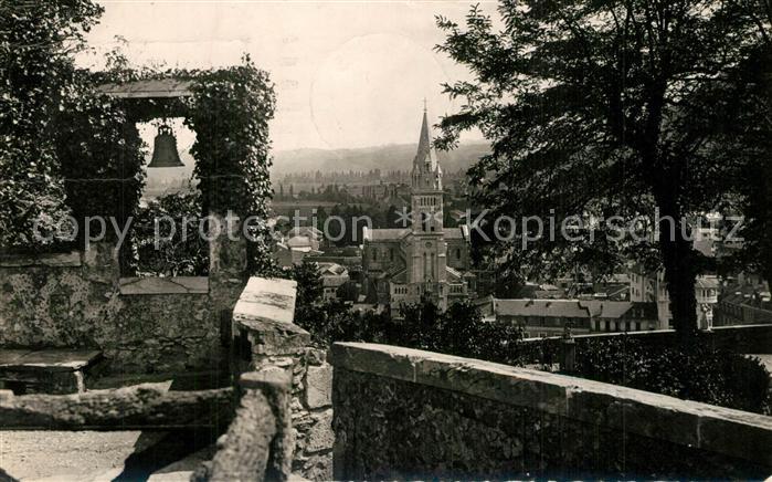 Lourdes Hautes Pyrenees Vue prise du Chateau Fort