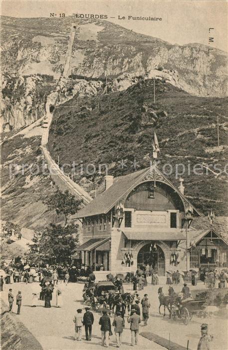 Lourdes Hautes Pyrenees Funiculaire du Pic du Jer