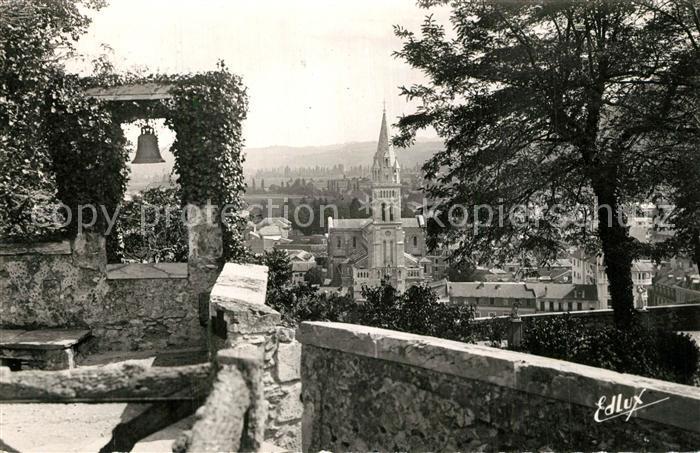 Lourdes Hautes Pyrenees Vue prise du Chateau Fort
