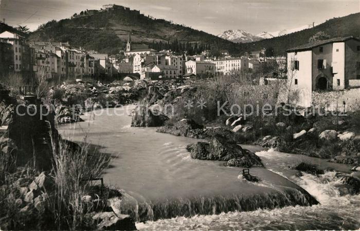 Amelie-les-Bains-Palalda Le Tech Vallee du Tech au fond le Canigou