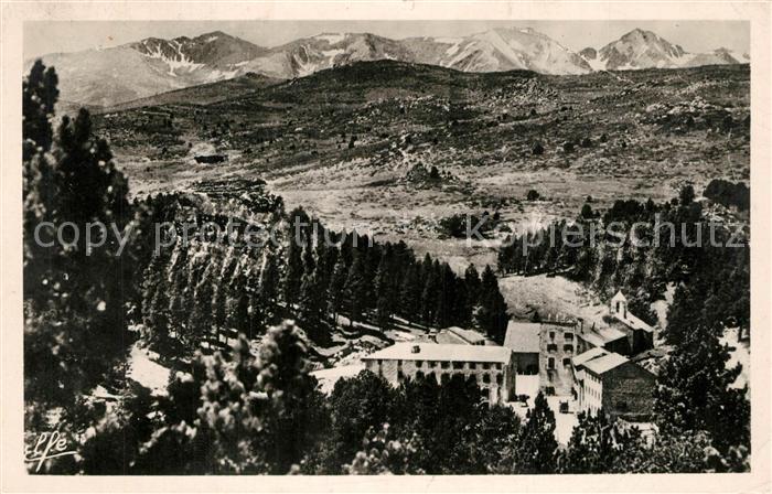 Font-Romeu-Odeillo-Via Vue Generale et le Carlitte les Pyrénées
