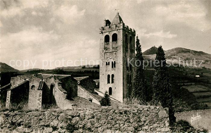 Prats de Mollo Eglise Clocher Tour du Mir