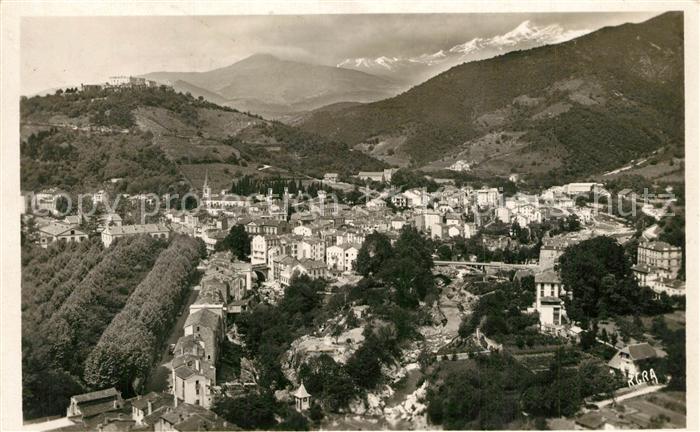 Amelie-les-Bains-Palalda Vue Generale au fond Massif du Canigou Pyrénées