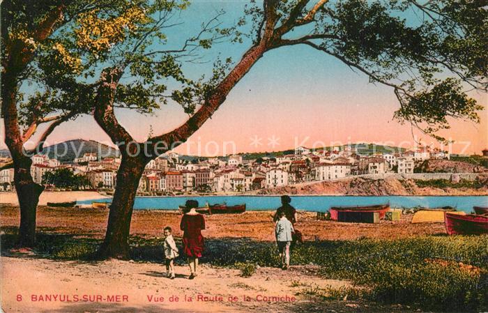 Banyuls-sur-Mer Vue de la Route de la Corniche