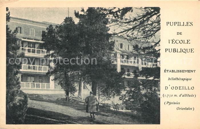 Odeillo Etablissement béliothérapique