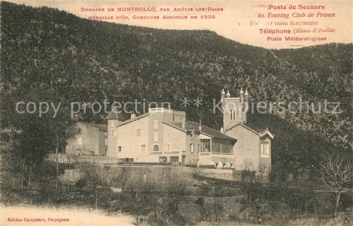 Amelie-les-Bains-Palalda Domaine de Montbollo