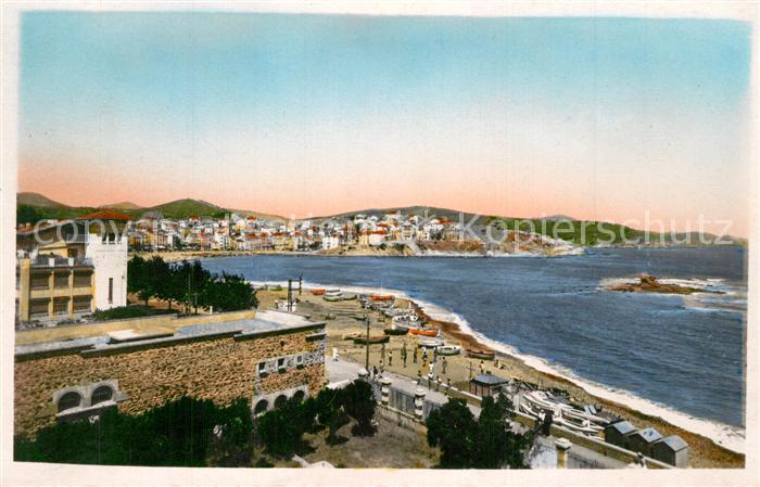 Banyuls-sur-Mer Panorama Plage et la baie