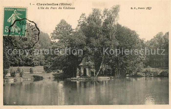 Claveisolles Ile du Parc du Chateau