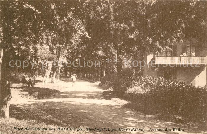 Sainte-Foy-l Argentiere Parc du Chateau des Halles Avenue des H