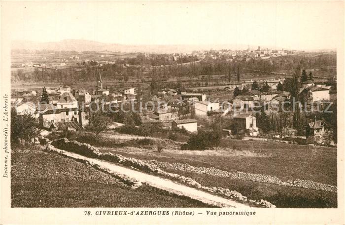 Civrieux-d Azergues Vue panoramique