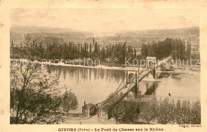 Givors Pont de Chasse sur le Rhône