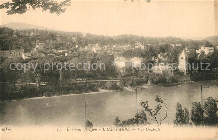 Ile Barbe Vue panoramique