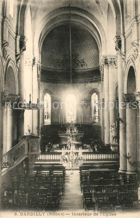 Dardilly Intérieur de l'Eglise