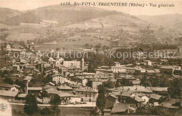 Sainte-Foy-l Argentiere Vue Generale