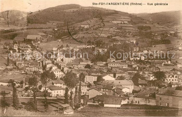 Sainte-Foy-l Argentiere Vue Generale