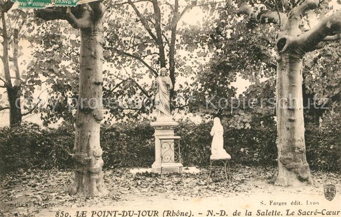 La Salette-Fallavaux Le Point du Jour Notre Dame de la Salette Le Sacré Coeur