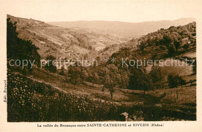 Sainte-Catherine Rhone Panorama Vallee du Bozancon