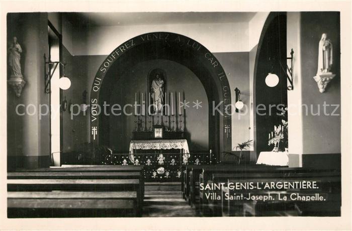 Saint-Genis-l Argentiere Chapelle Villa Saint Joseph