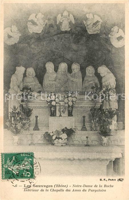 Les Sauvages Notre Dame de la Roche Intérieur de la Chapelle