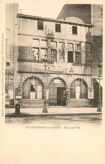 Villefranche-sur-Saone Hotel de Ville