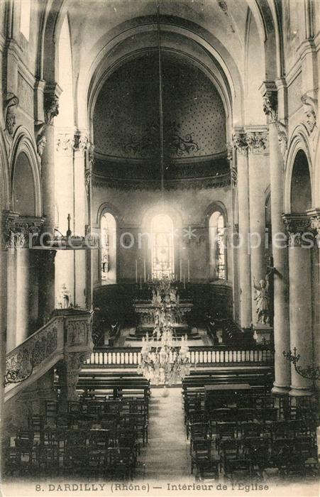 Dardilly Intérieur de l'Eglise