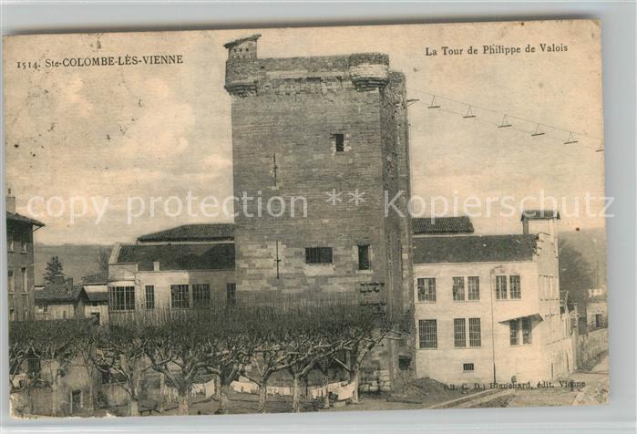 Sainte Colombe les Vienne La Tour de Philippe de Valois