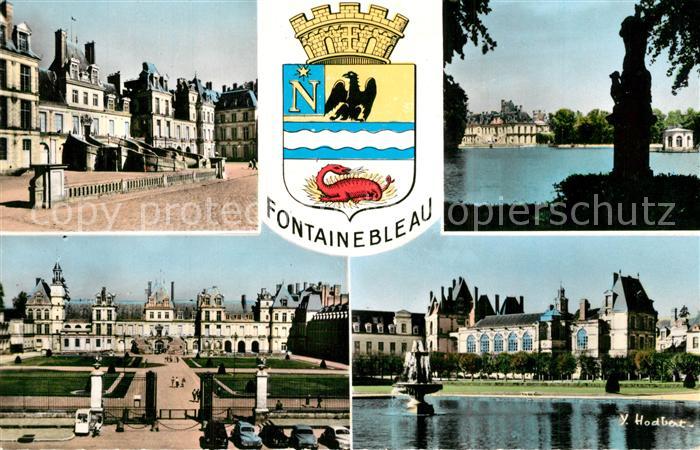 Fontainebleau Seine et Marne Palais Etang-des-Carpes Bassin-du-Tibre Chapelle
