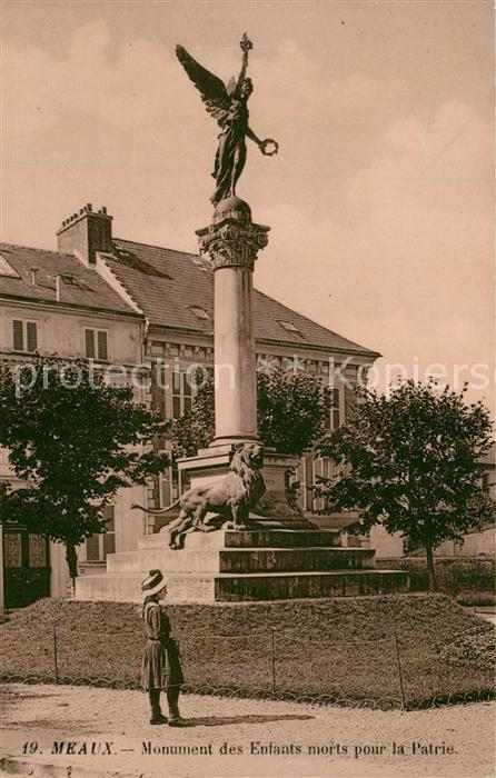 Meaux Seine et Marne Monument des Enfants morts pour la Patrie