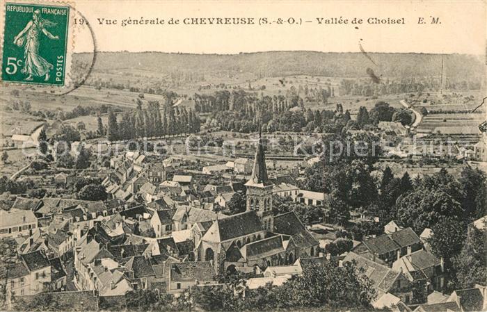 Chevreuse Fliegeraufnahme Vall?e de Choisel