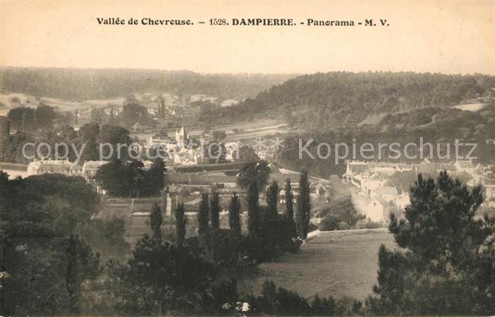 Dampierre-en-Yvelines Vallee de Chevreuse Fliegeraufnahme
